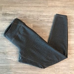 M || Active Dry Grey Herringbone Legging